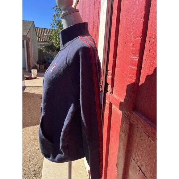 2014 Disney Resort Mickey Mouse Logo Track Sweatshirt Zip Up size M - Picture 3 of 5